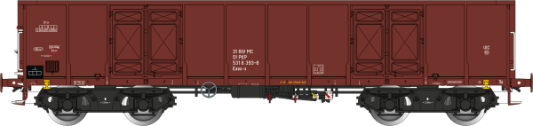 Albert Modell 531005 - Offener Güterwagen Eaos-x der PKP